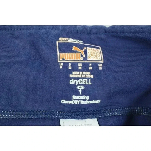 ladies blue puma leggings size S - Picture 6 of 6